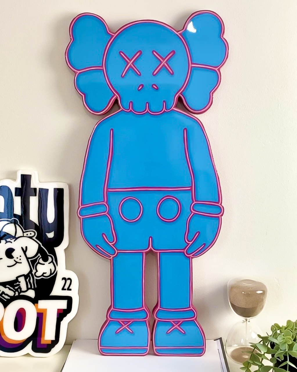 KAWS2 - Wood Cutout