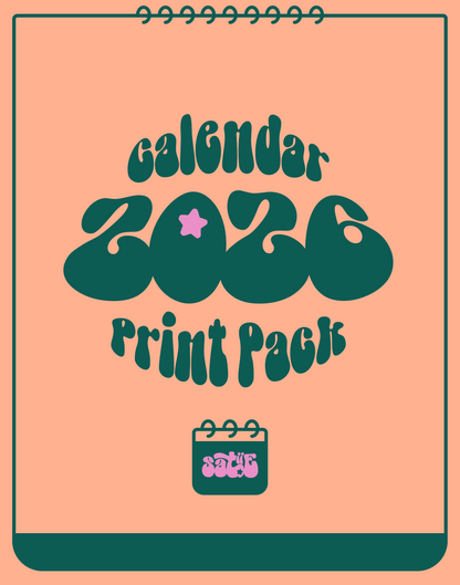 Calendar Print Pack