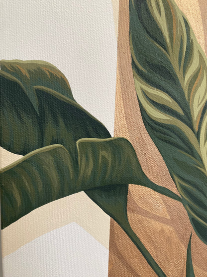 B LEAVES - Original Painting