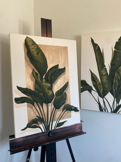 A LEAVES - Original Painting