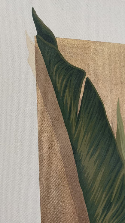 B LEAVES - Original Painting
