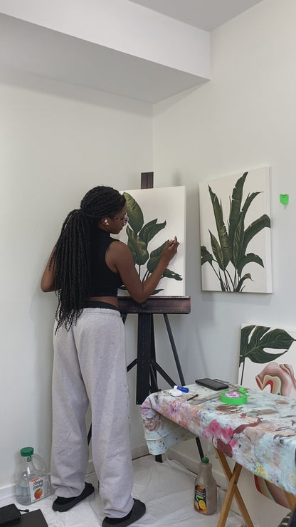 A LEAVES - Original Painting